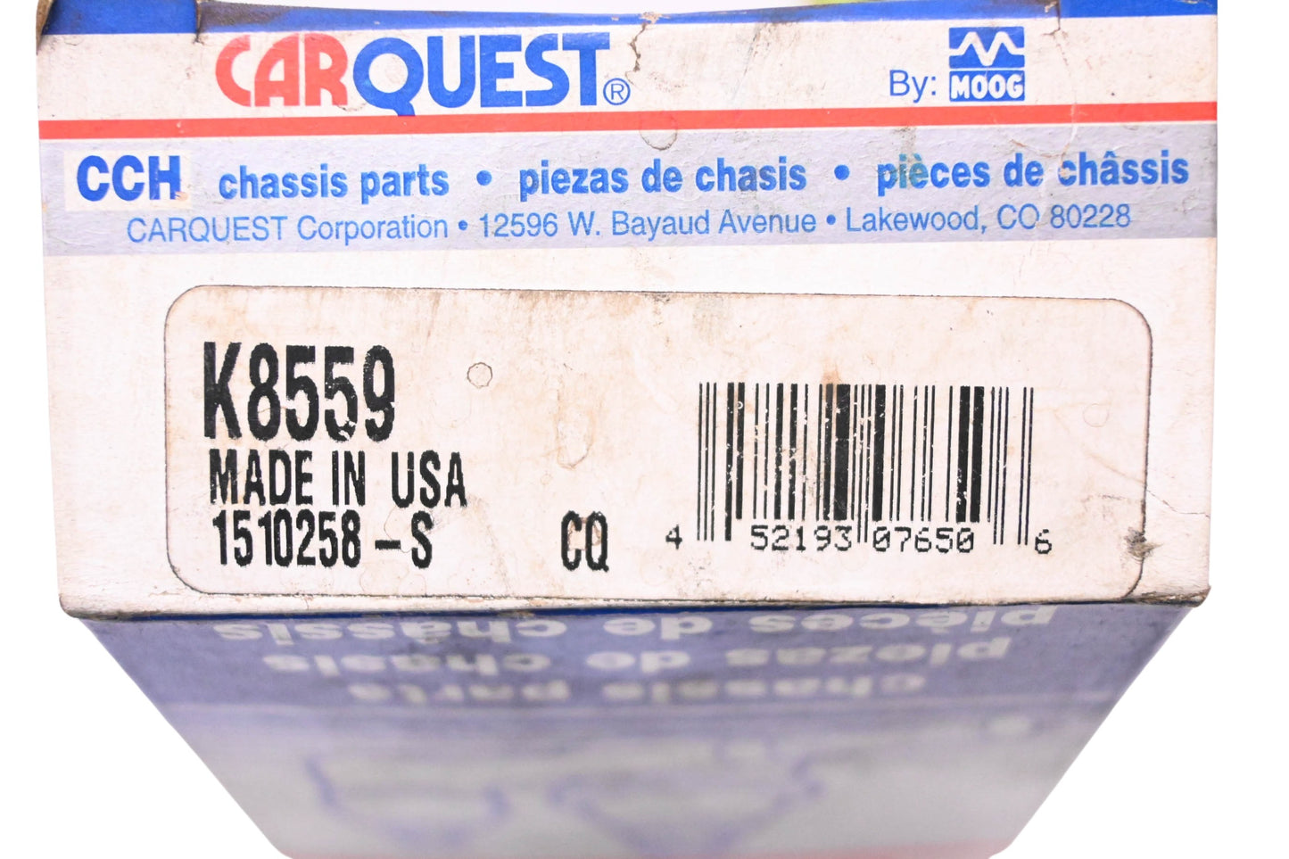 Moog K8559 Suspension Alignment Caster Camber Bushing Kit NOS