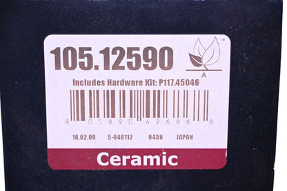 Centric Parts 105.12590 PosiQuiet Rear Ceramic Brake Pad Kit NOS