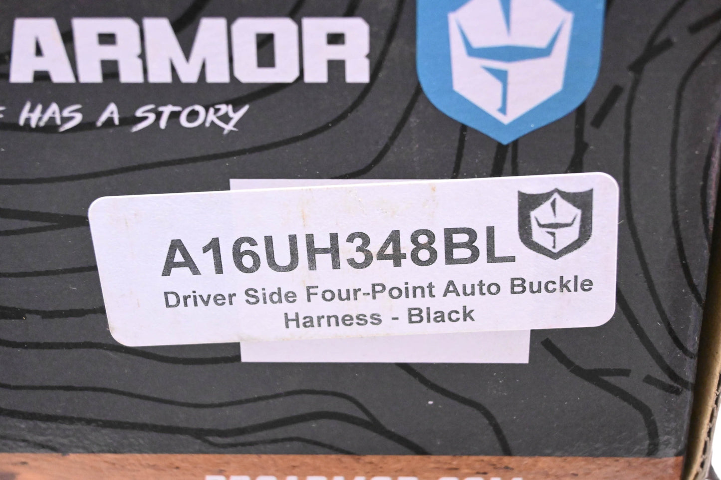 Pro Armor A16UH348BL 4 Point 2" Pad Harness Seat Belt Assembly NOS