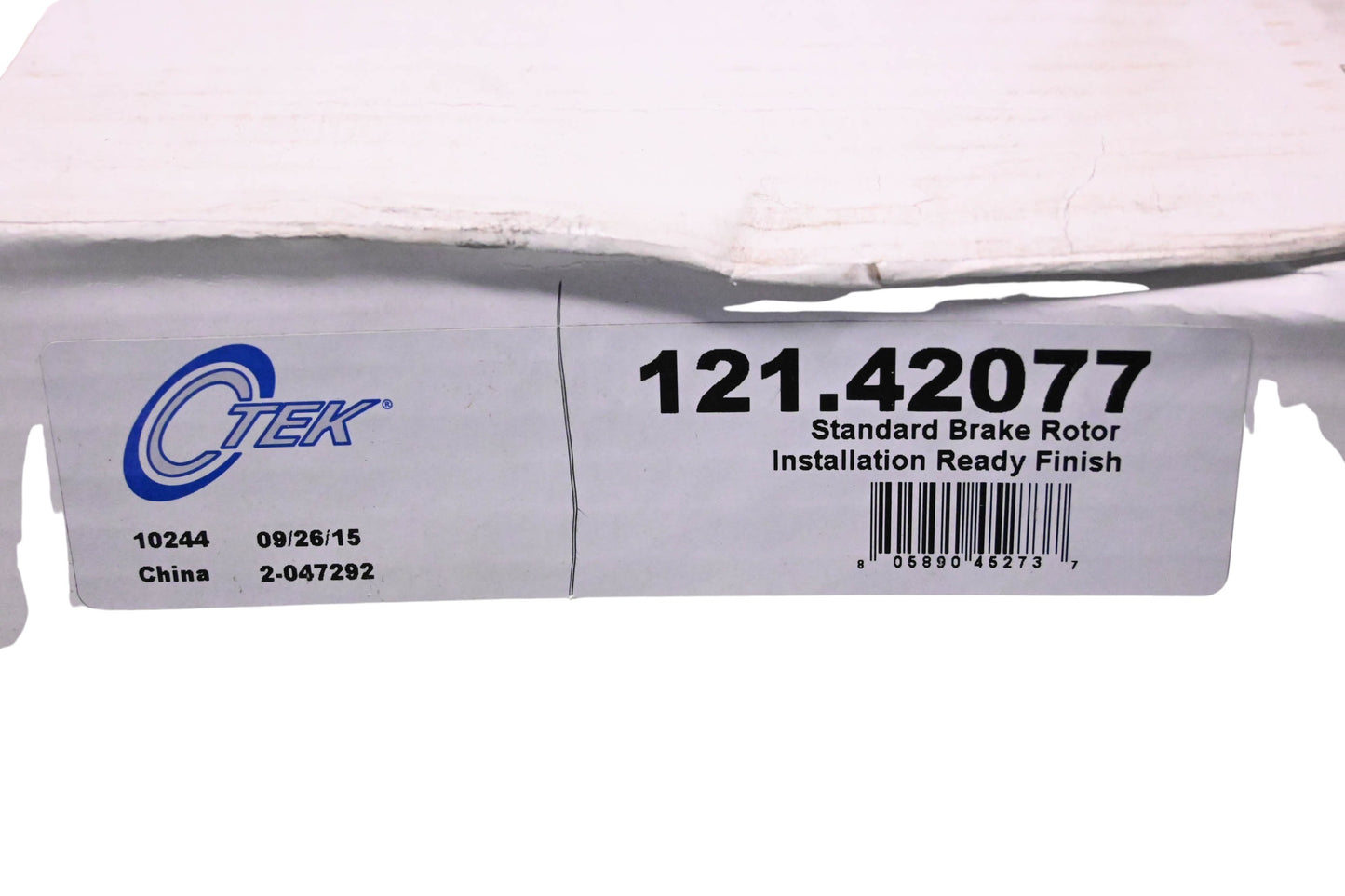Centric Parts 121.42077 Vented Rear Brake Rotor NOS