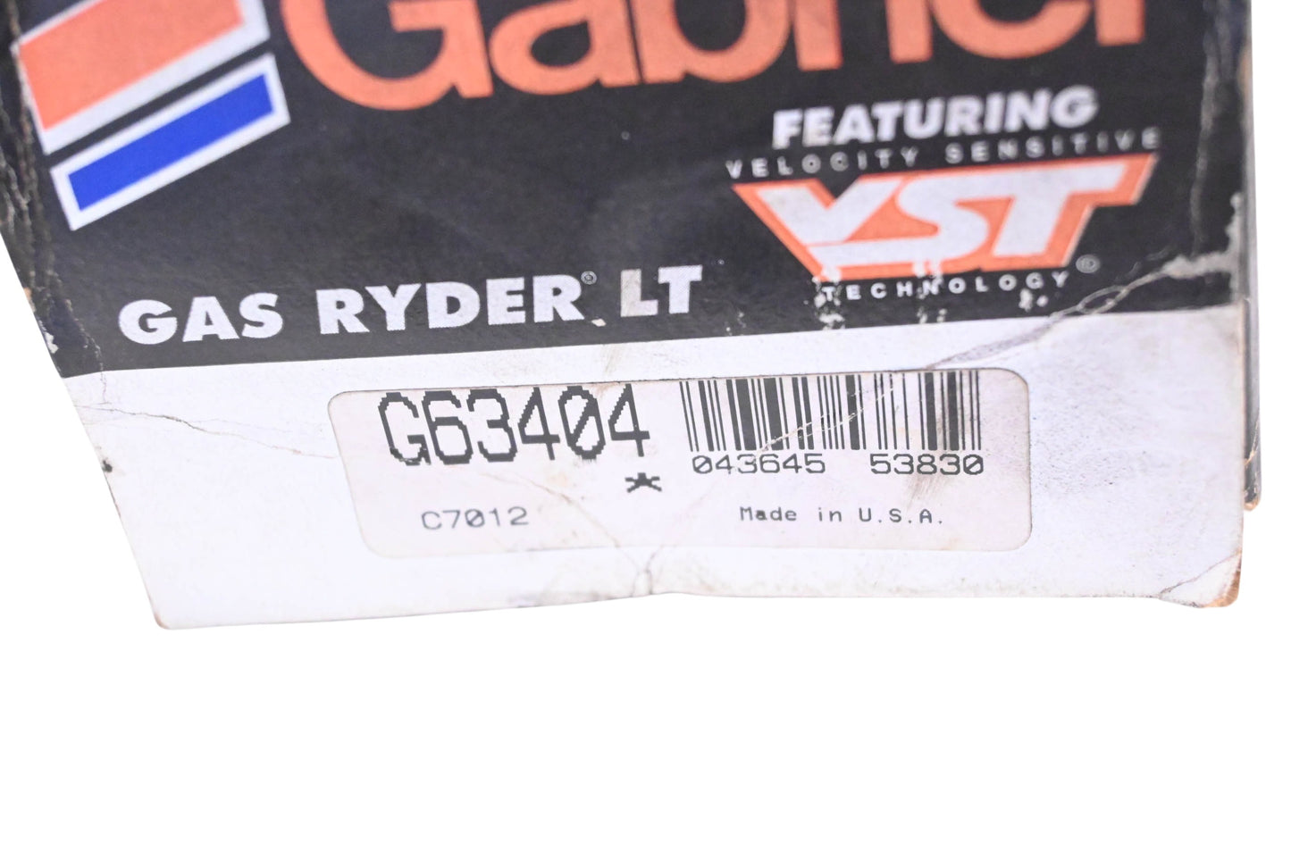 Gabriel G63404 Gas Ryder Shock Absorber Assembly Kit NOS