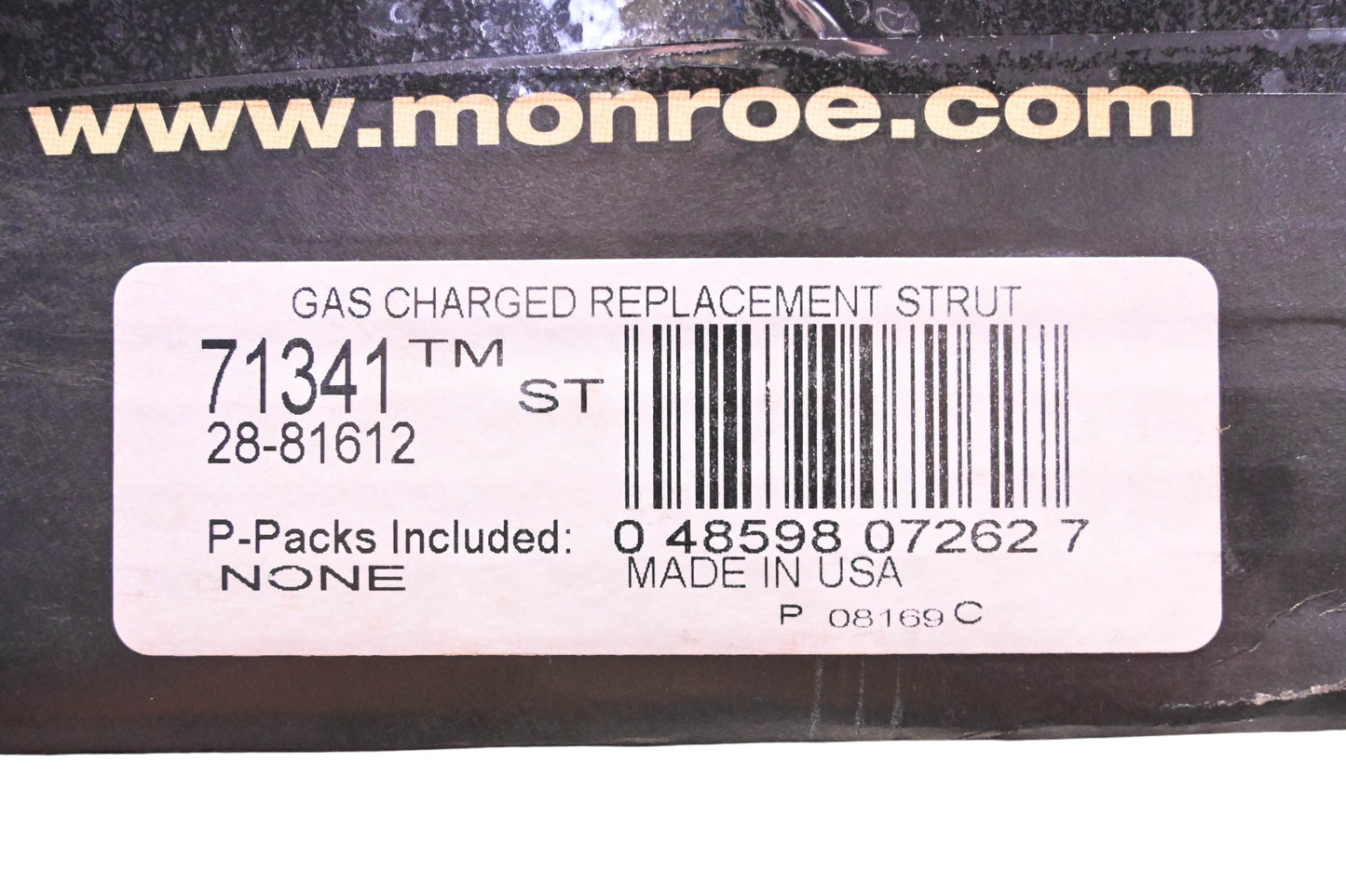 Monroe 71341 Rear Suspension Strut Assembly NOS