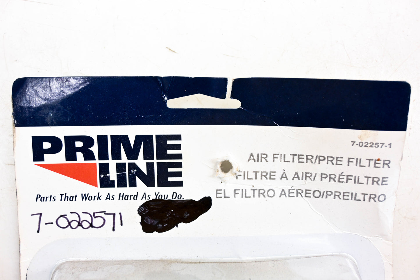 Prime Line 7-022571 Air Filter NOS