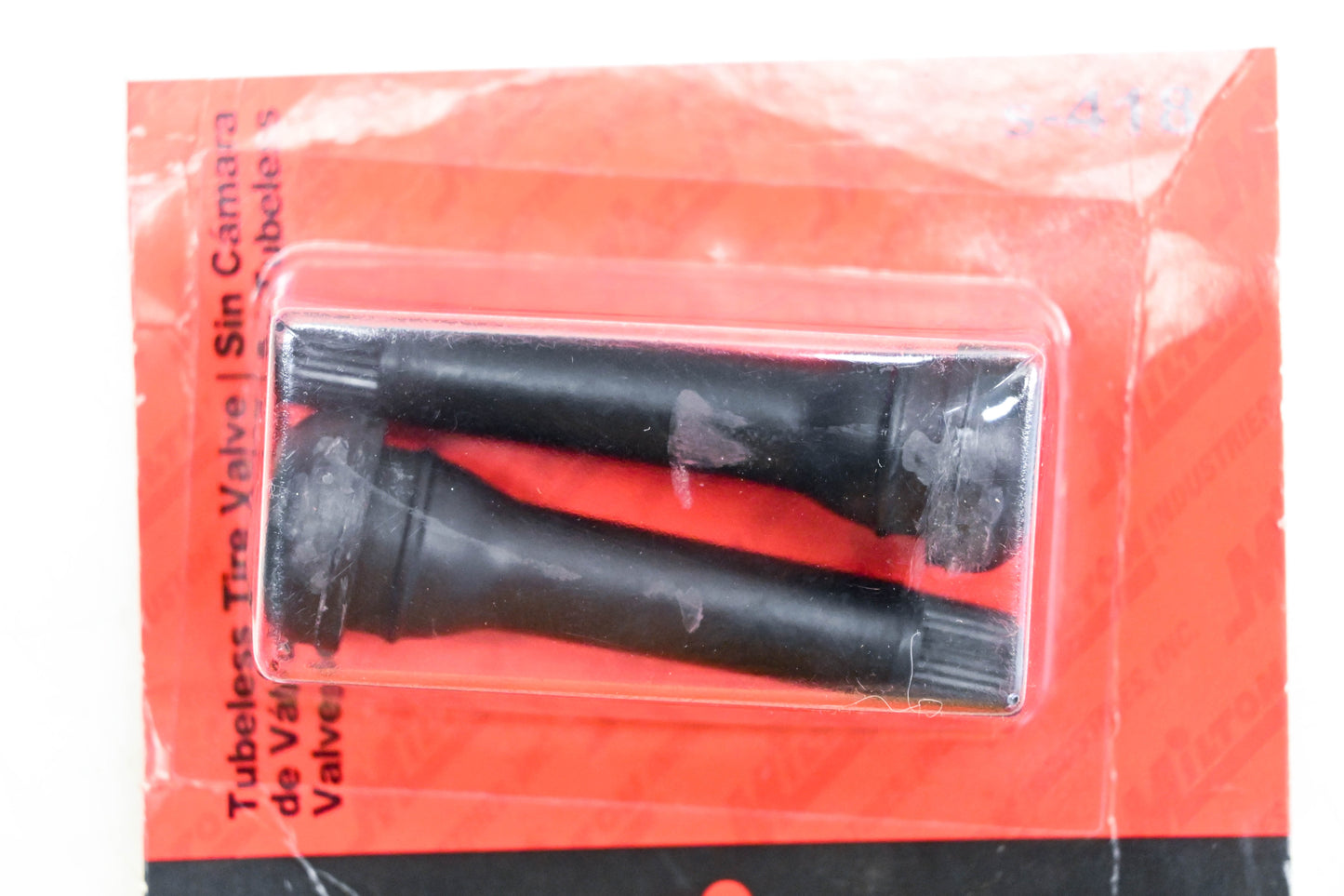 Milton S-418 Tubeless Tire Valves Qty 2 NOS