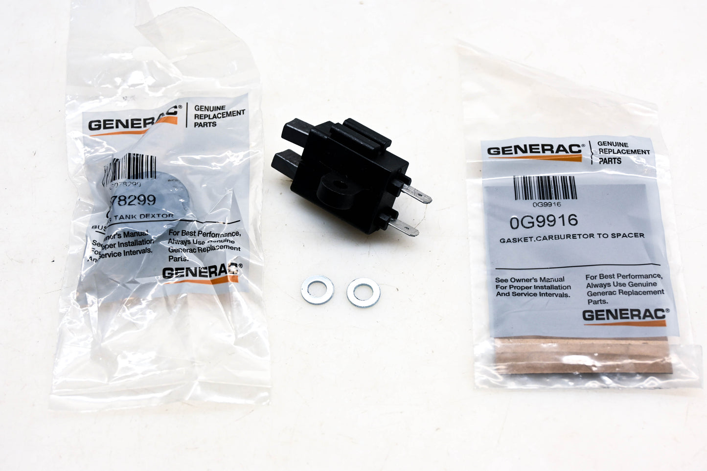 Generac 0663860SRV Brush Holder Kit NOS
