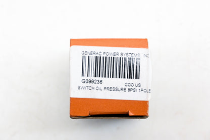 Generac G099236 Oil Pressure Switch NOS