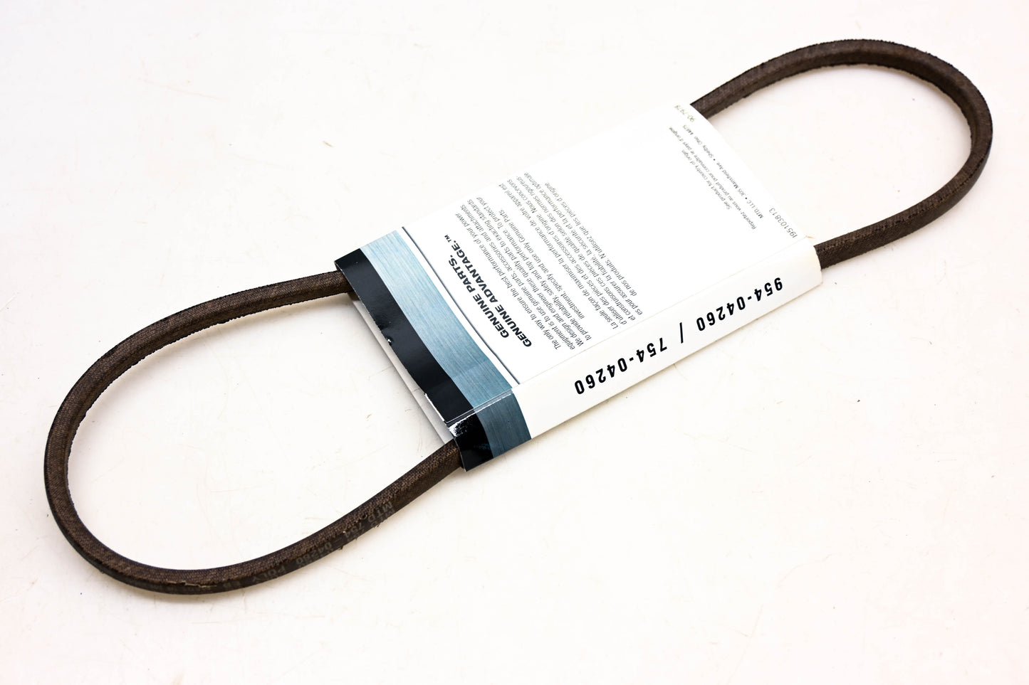 MTD 954-04260, 754-04260 Drive Belt NOS