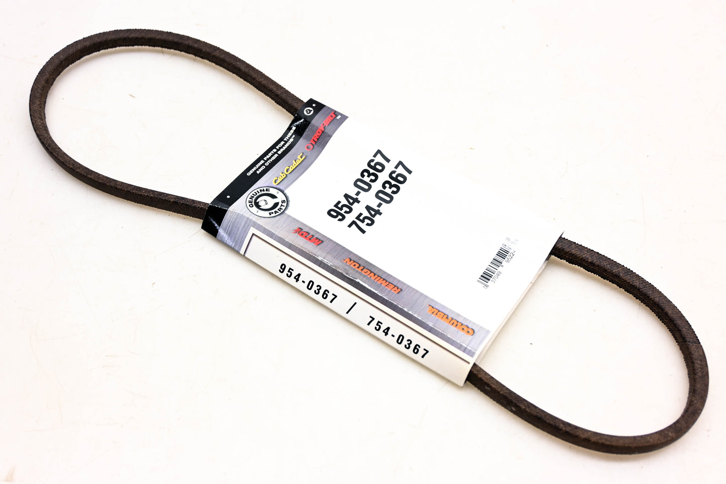 MTD 954-0367, 754-0367 Drive Belt NOS