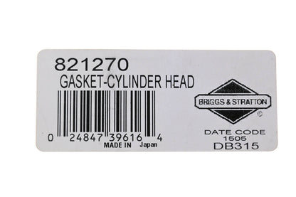 New OEM Briggs & Stratton 821270 Cylinder Head Gasket NOS