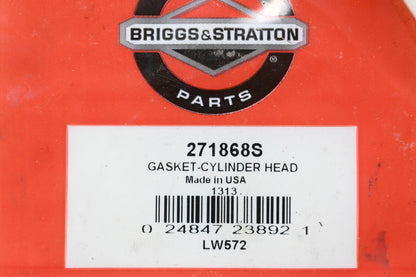 New OEM Briggs & Stratton 271868S Cylinder Head Gasket NOS