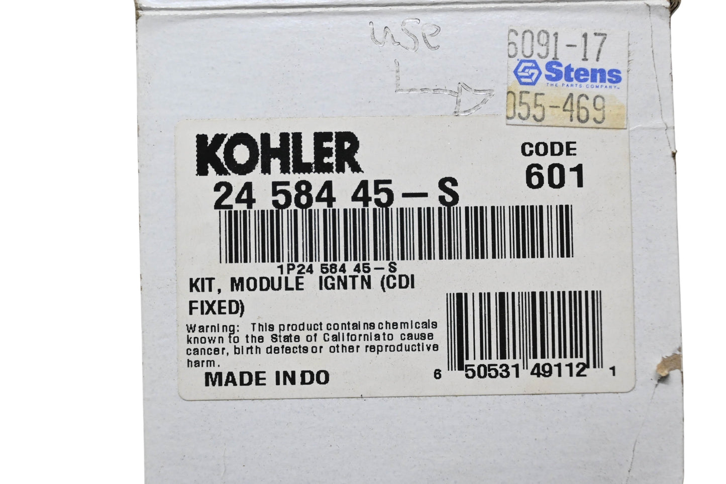 Kohler 24 584 45-S, 1P24 584 45-S, 055-469 Ignition Module Kit NOS