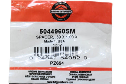 New OEM Briggs & Stratton 5044960SM Spacer .39x1.00 NOS