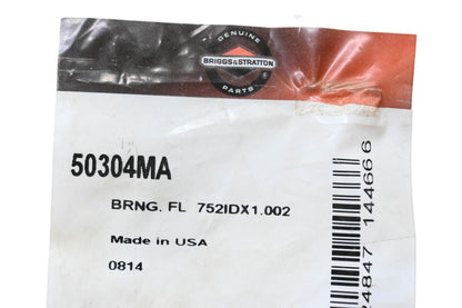 New OEM Briggs & Stratton 50304MA Flange Bearing Bushing .752IDx1.002 NOS