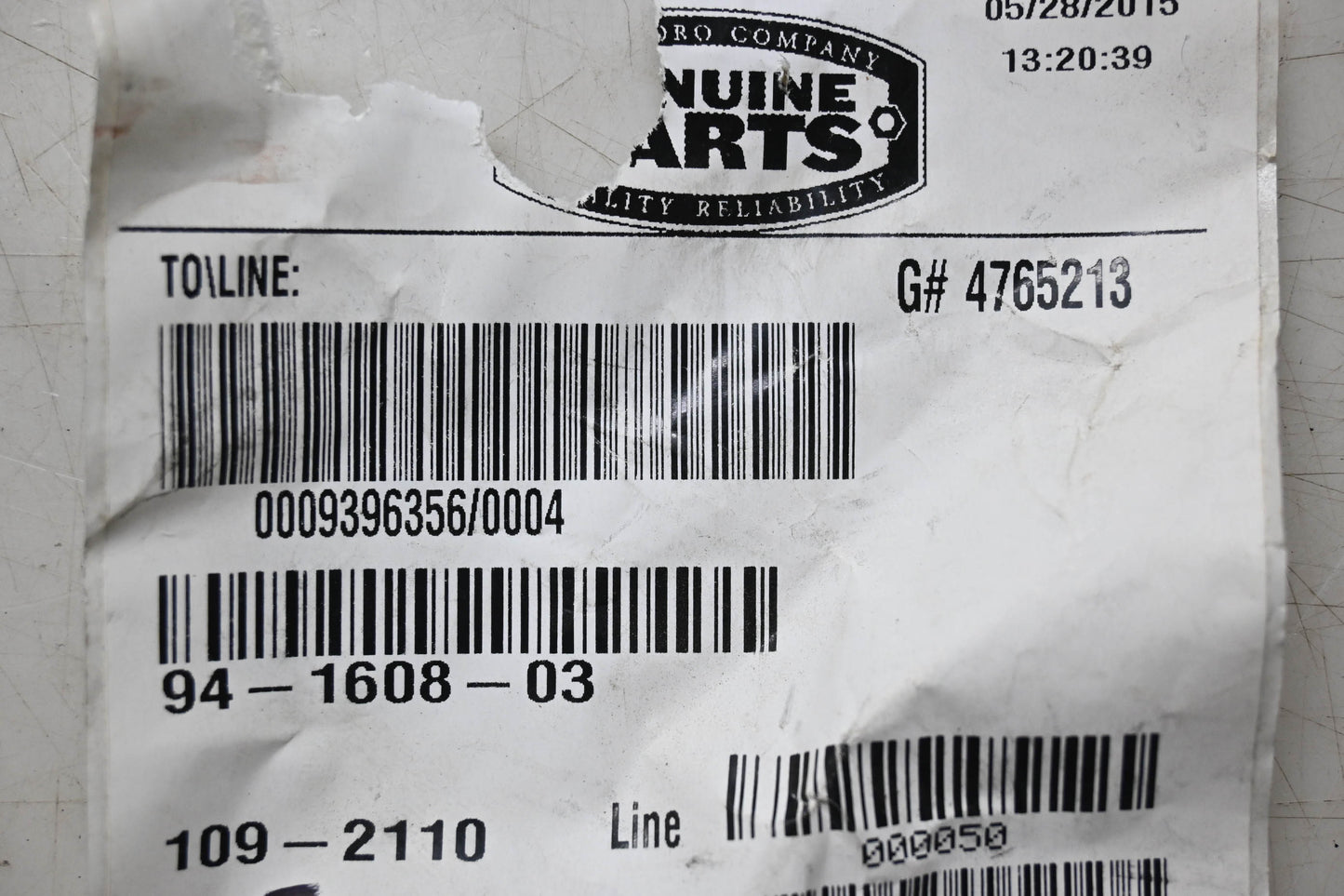Toro 94-1608-03 Blade Accelerator NOS