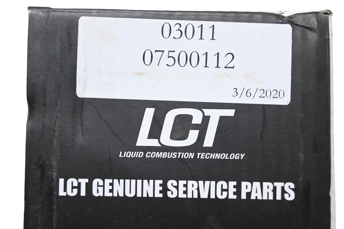 LCT 07500112, 03011 Black Fuel Tank Cap NOS