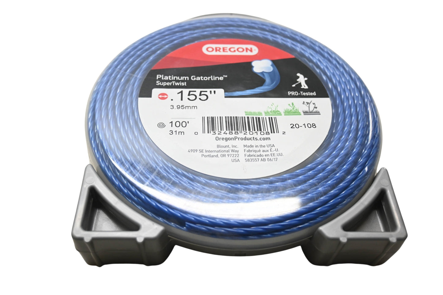 Oregon 20-108 Platinum Gatorline 100' NOS