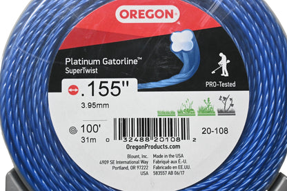 Oregon 20-108 Platinum Gatorline 100' NOS