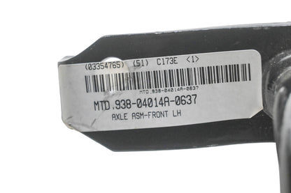 MTD 938-04014A-0637 Lawn Tractor Spindle NOS