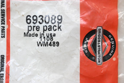 New OEM Briggs & Stratton 693089 Fuel Tank Prepack NOS