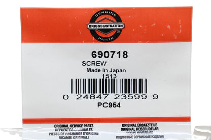 New OEM Briggs & Stratton 690718 Screw NOS