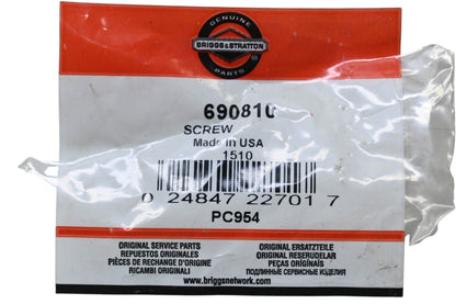 New OEM Briggs & Stratton 690810 Screw NOS