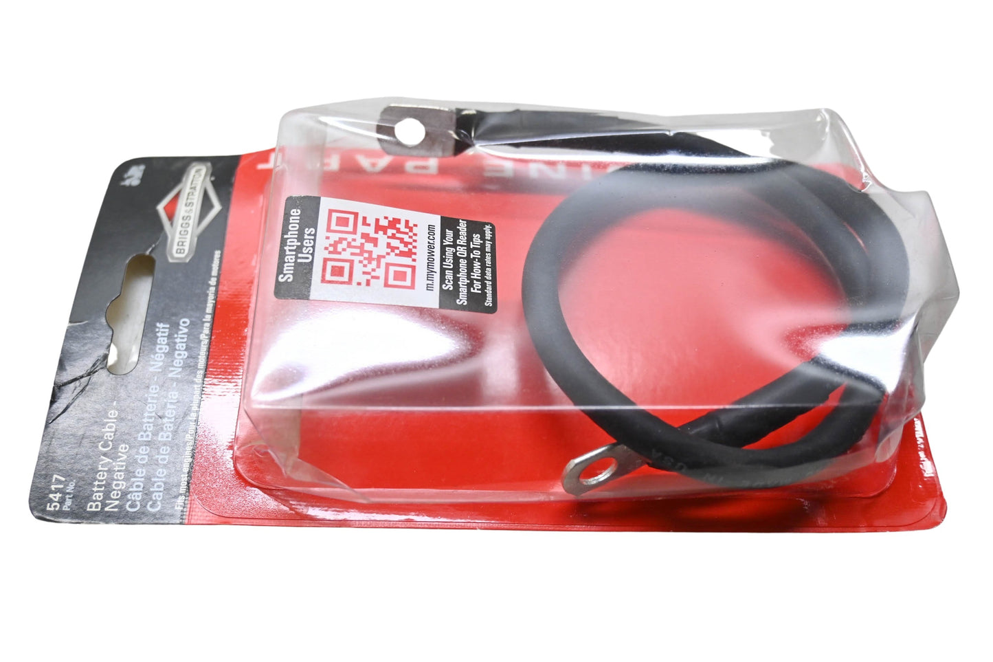 New OEM Briggs & Stratton 5417 Battery Cable Negative NOS