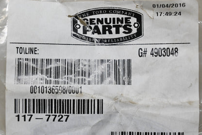 Toro 117-7727 Choke Lever NOS