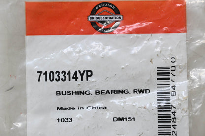 New OEM Briggs & Stratton 7103314YP Bearing Bushing NOS