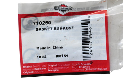 New OEM Briggs & Stratton 710250 Exhaust Gasket NOS