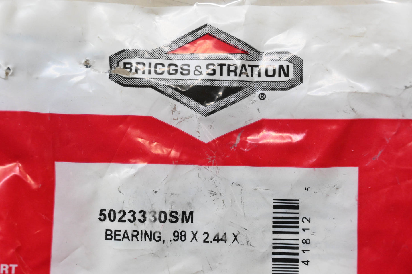 New OEM Briggs & Stratton 5023330SM Bearing .98 x 2.44 X NOS