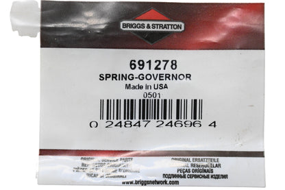 New OEM Briggs & Stratton 691278 Governor Spring NOS