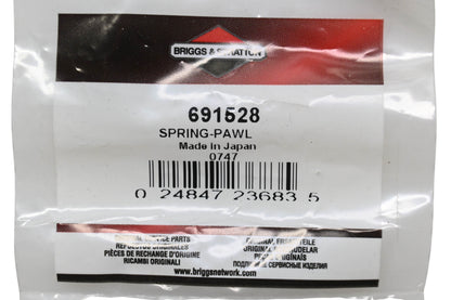 New OEM Briggs & Stratton 691528 Pawl Spring NOS