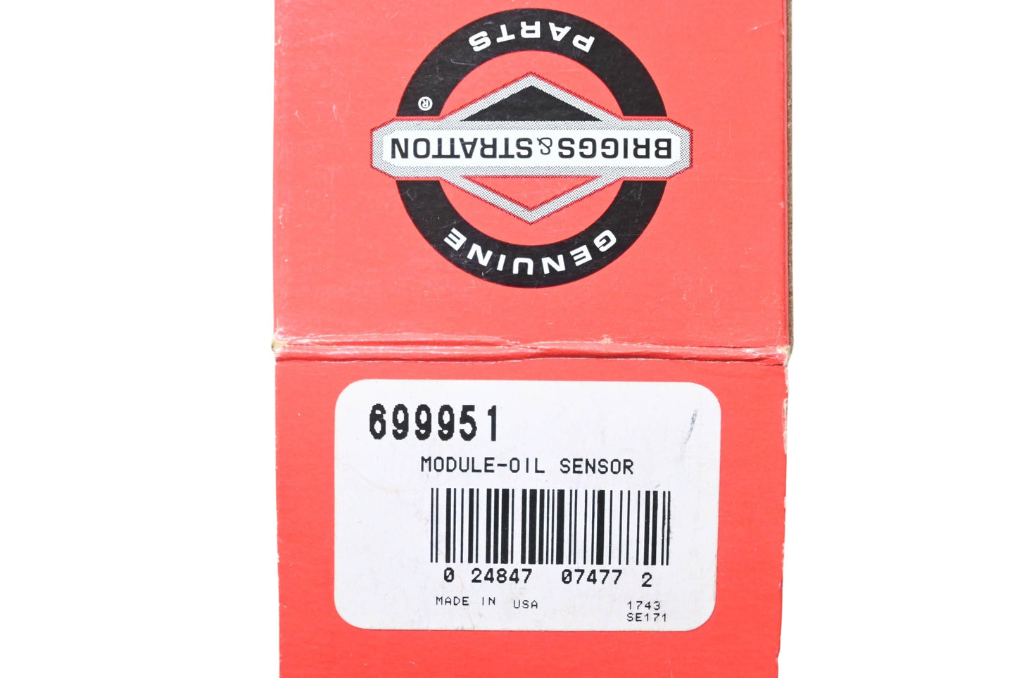 New OEM Briggs & Stratton 699951 Oil Sensor Module NOS