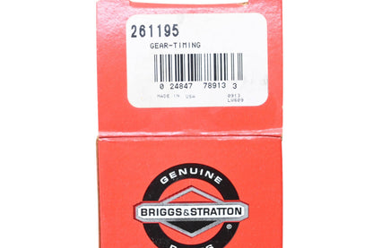 New OEM Briggs & Stratton 261195 Timing Gear NOS