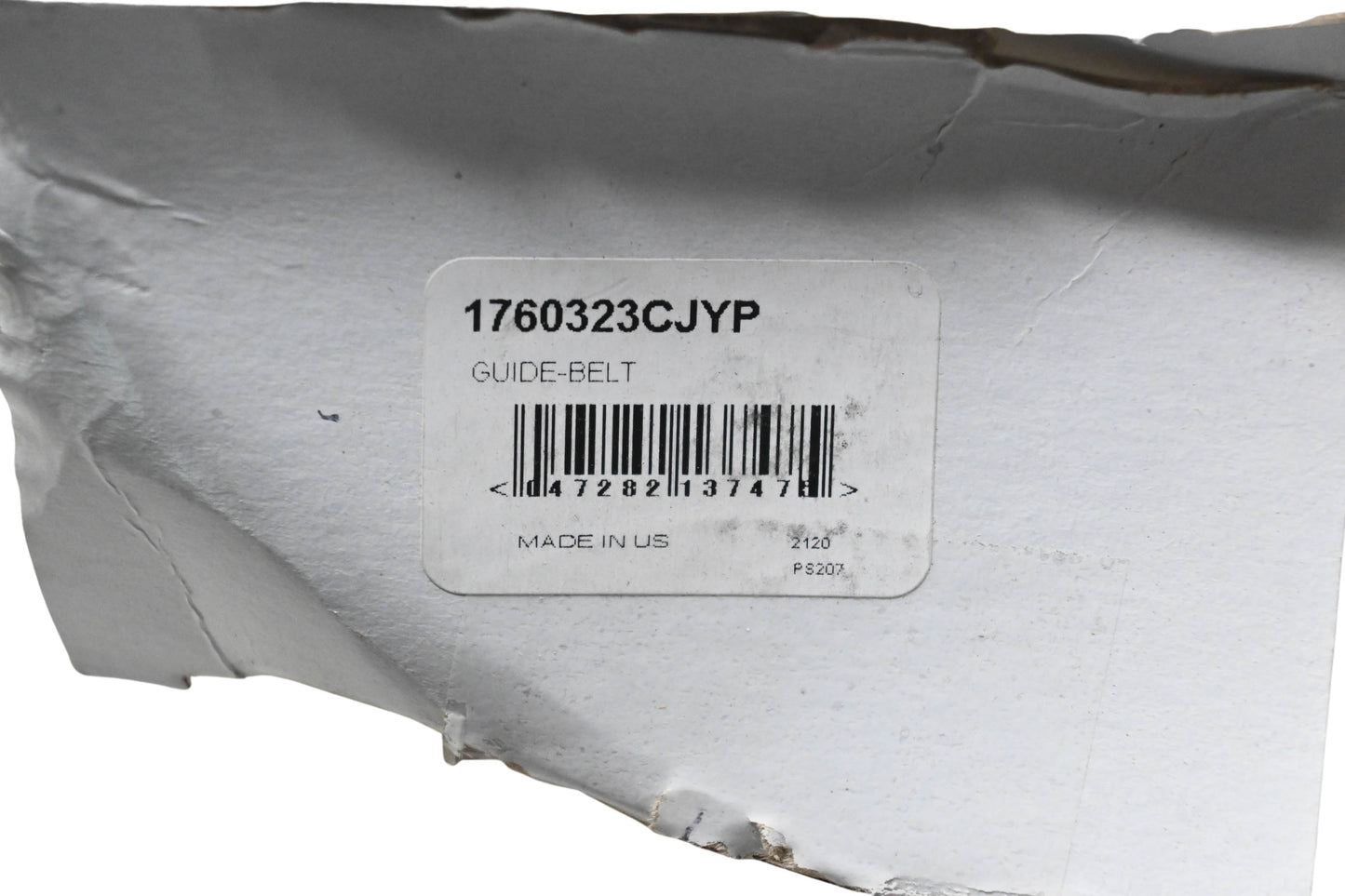 New OEM Briggs & Stratton 1760323CJYP Belt Guide NOS