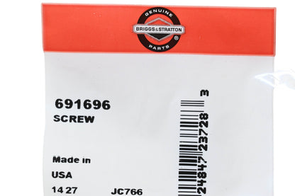 New OEM Briggs & Stratton 691696 Screw NOS
