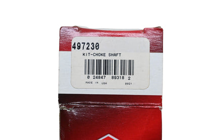New OEM Briggs & Stratton 497230 Choke Shaft Kit NOS