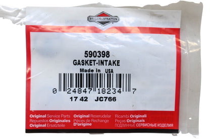 New OEM Briggs & Stratton 590398 Intake Gasket NOS
