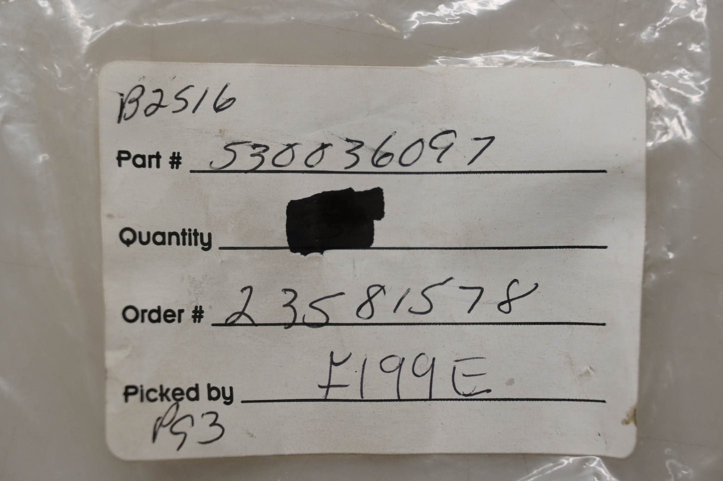 Craftsman 530036097 Throttle Trigger NOS