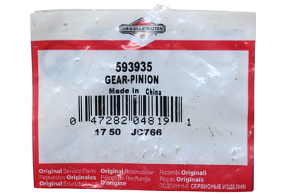 New OEM Briggs & Stratton 593935 Pinion Gear NOS