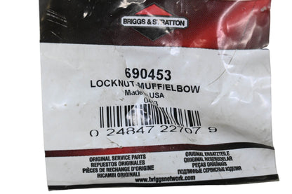 New OEM Briggs & Stratton 690453 Lock Nut NOS