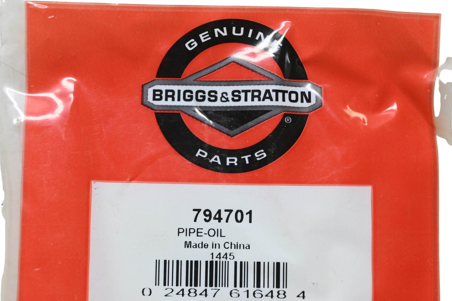 New OEM Briggs & Stratton 794701 Oil Pipe NOS