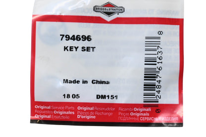 New OEM Briggs & Stratton 794696 Key NOS