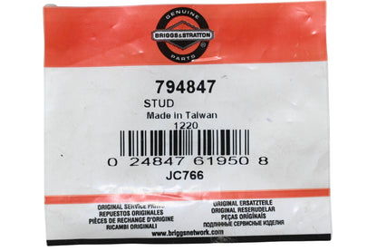 New OEM Briggs & Stratton 794847 Stud NOS