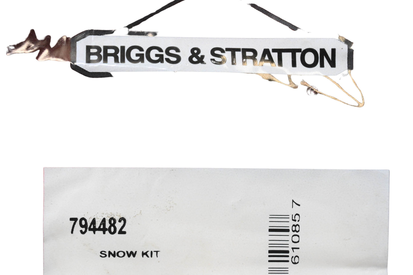 New OEM Briggs & Stratton 794482 Snow Kit NOS