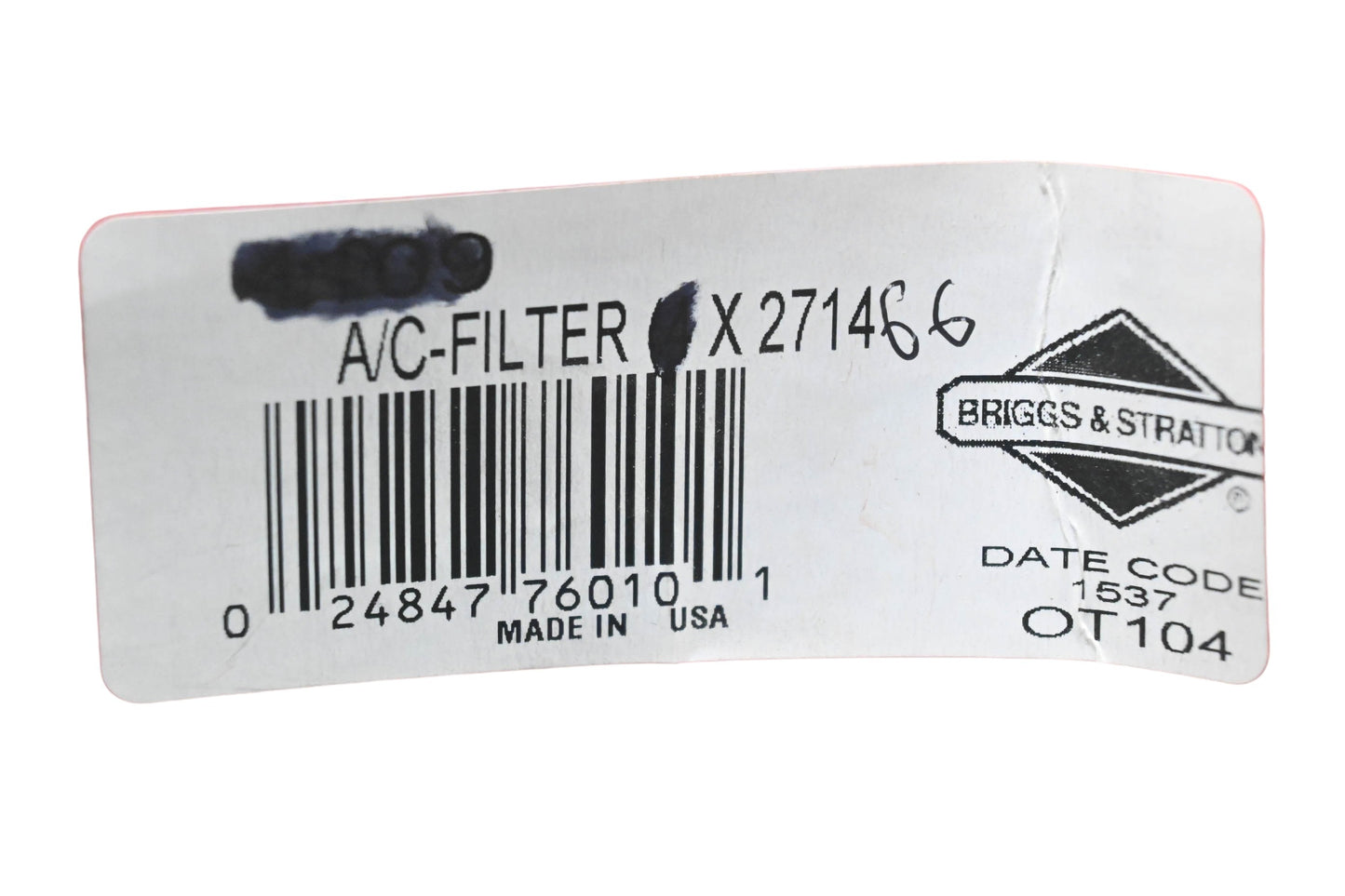 New OEM Briggs & Stratton 271466 Filter NOS
