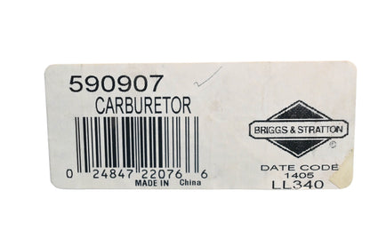New OEM Briggs & Stratton 590907 Carburetor NOS