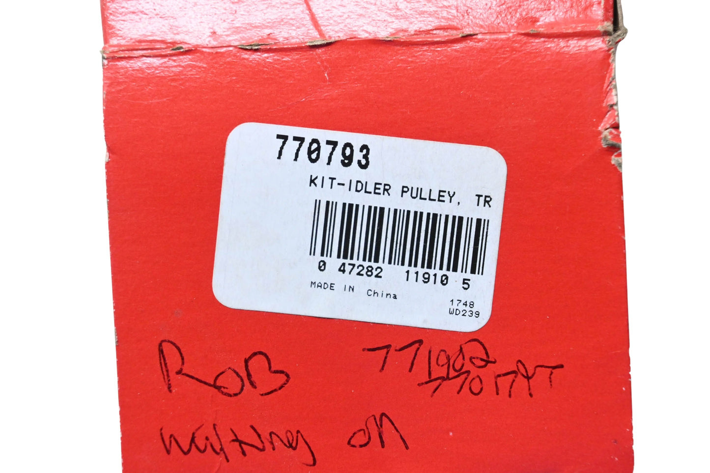 New OEM Briggs & Stratton 770793 Idler Pulley Kit NOS