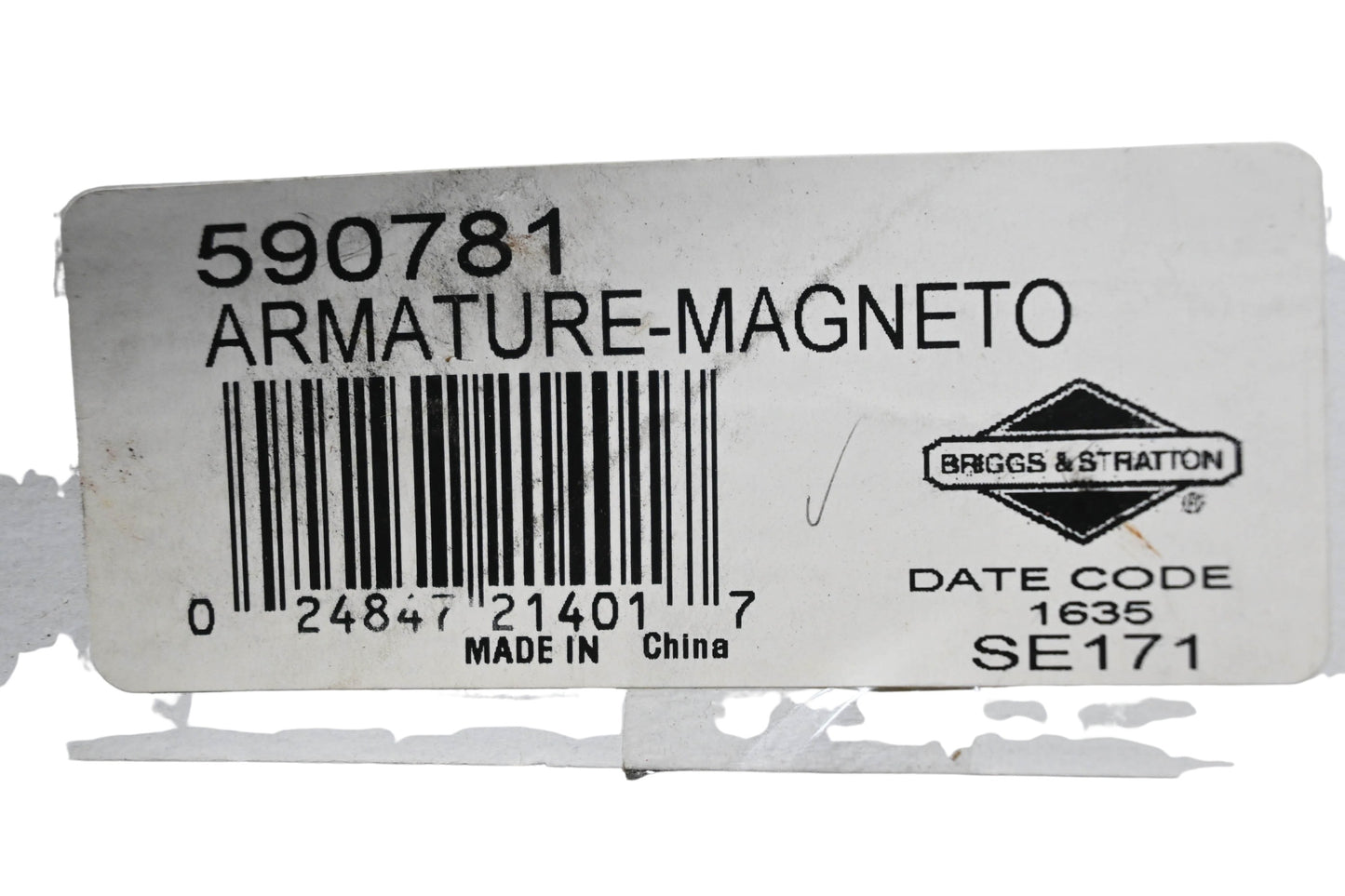 New OEM Briggs & Stratton 590781 Magneto Armature NOS