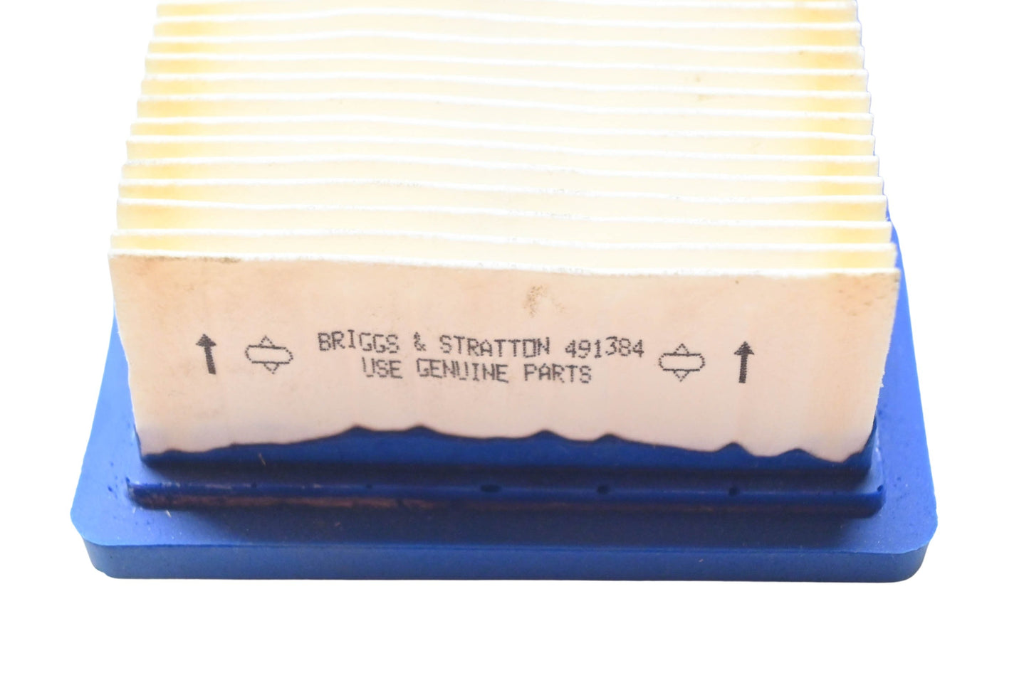 New OEM Briggs & Stratton 491384 Air Filter NOS